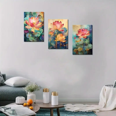 3 Piece Wrapped Canvas Print