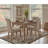 Baril 60" Solid Wood Farmhouse Dining Table