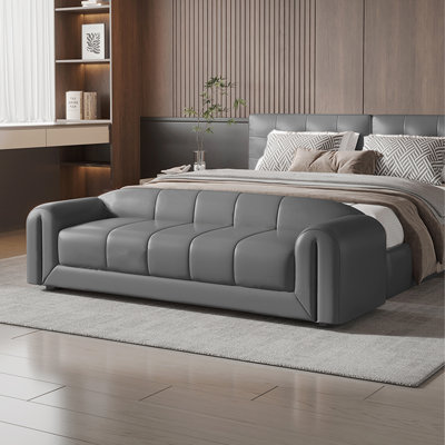 Banc avec revêtement