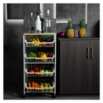 Kitchen Details 3 Tier Can Storage Organizer Rack - 14.5x 11.4x