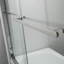 56'' - 60'' W x 58'' H Double Added Framed Tub Door with Clear Glass-54508390