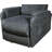 Kai Modern Contemporary Power Recliner Blue With USB Charger