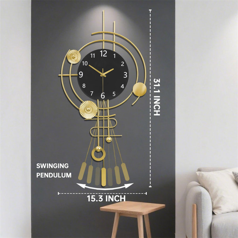 Metal Wall Clock