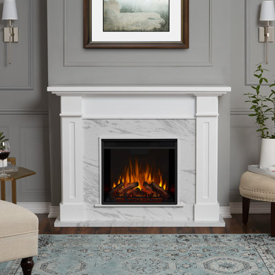Kipling 54" Electric Fireplace by Real Flame