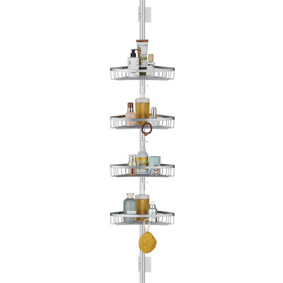 Adhesive Stainless Steel Shower Caddy