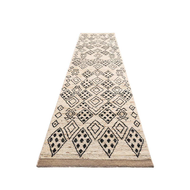 Tapis de couloir crème Iraheta