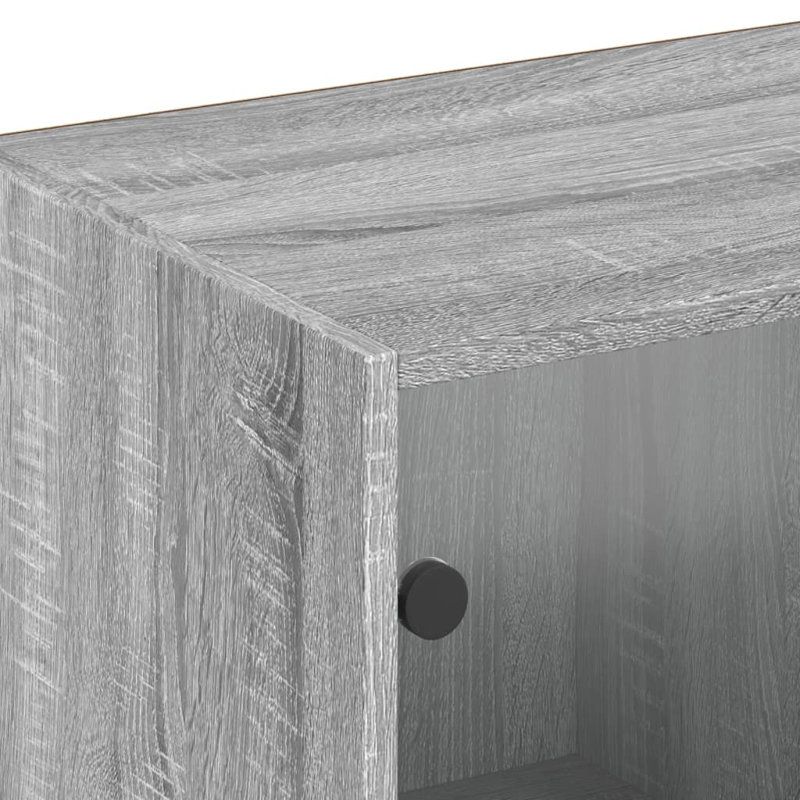 Wagenen Sideboard, Grey Sonoma, 75cm H x 204cm W x 37cm D