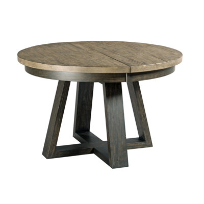 Caliya Pine Round Solid Wood Dining Table
