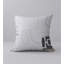 Housse de coussin carrée à losanges véritables-1176551895