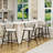 Upholstered Counter Stool With Metal Frame-2051866136-2051866135