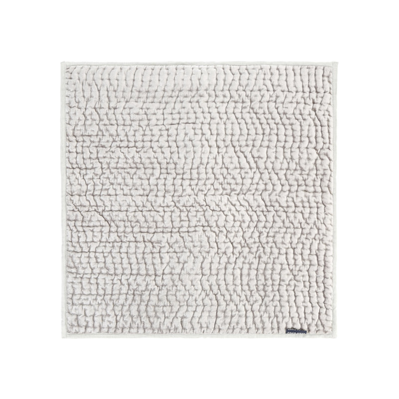 Leteshia Square Pillow Cover, Silver