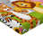 Ambesonne Cartoon Fitted Sheet 2-Pack Comic Savannah Multicolor-106770739