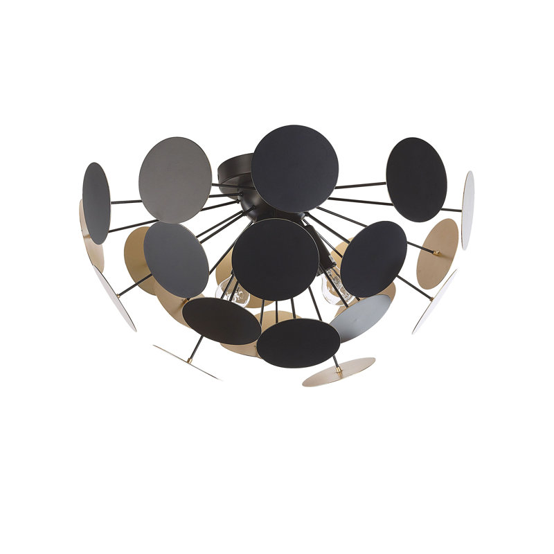 Maritsa Flush Mount, Gold