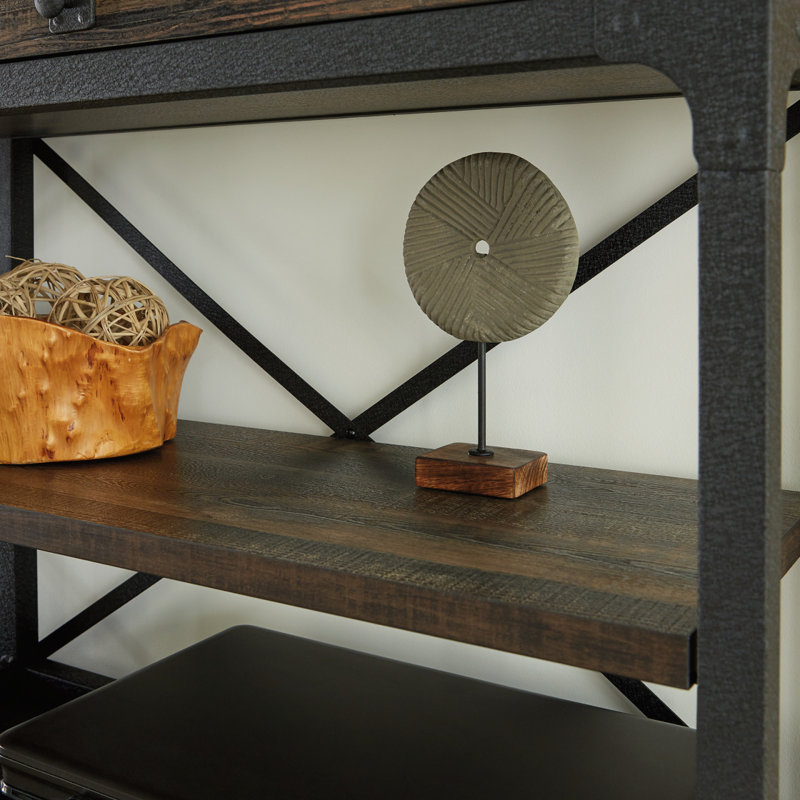 Hutch, Brown Finish