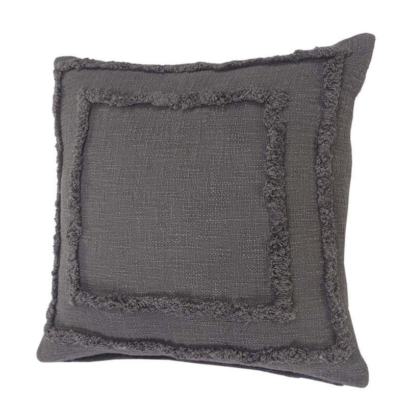  Coussin réversible, Gris foncé