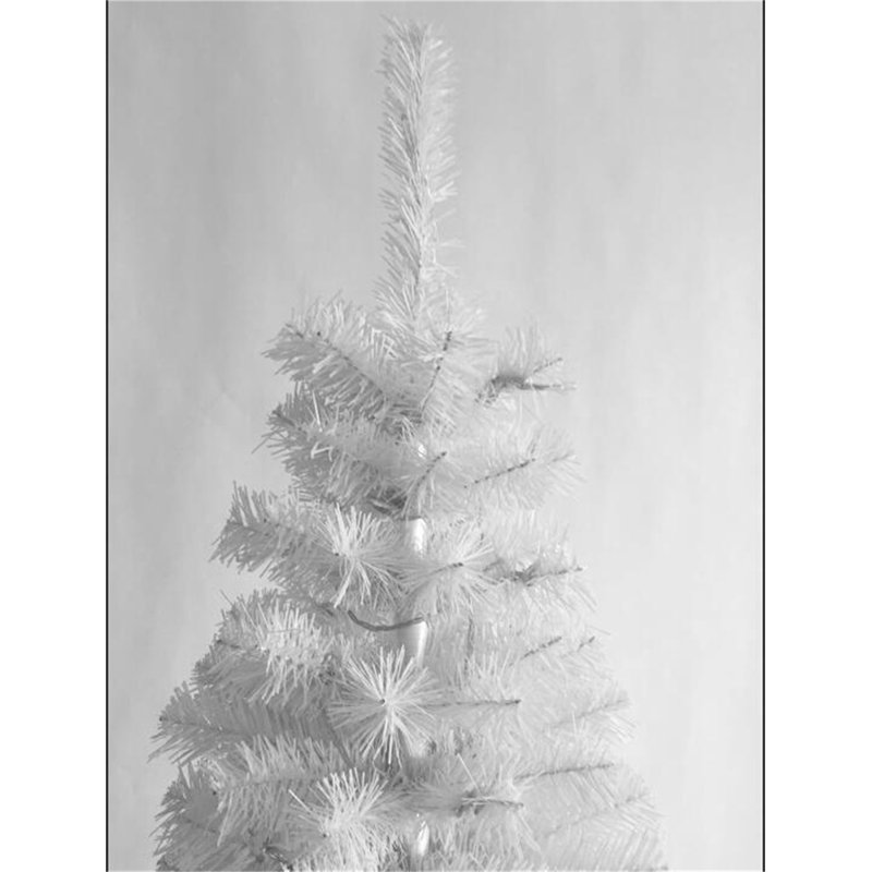 Arbre de Noël artificiel blanc 7 pi