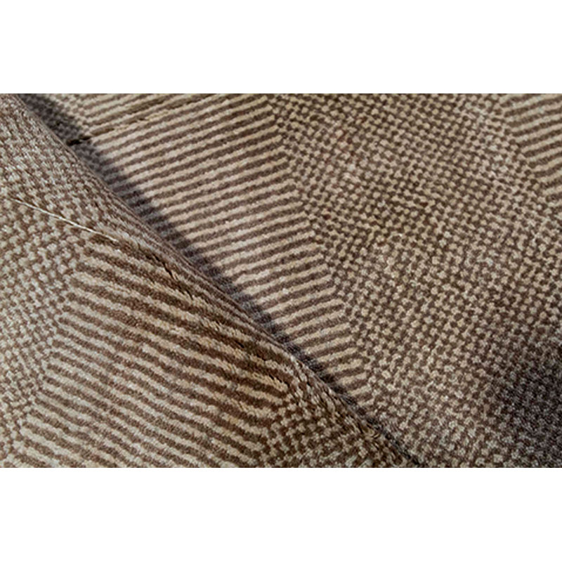 Wool Area Rug in Beige, Rectangle 5'9" x 8'9"