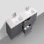 Meuble-lavabo simple 32 po Opalo-31246675