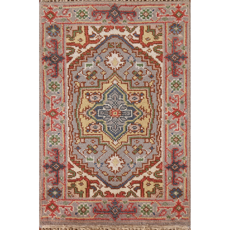 Tapis oriental traditionnel fabriqué à la main 2 x 3