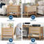 26.8cm W Manufactured Wood Bedside Table-783616175