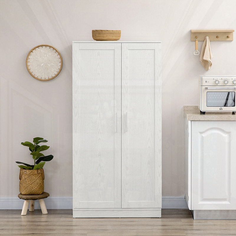 63"H Kitchen Pantry Storage Cabinet