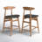 Upholstered Faux Leather Counter Stool-917215426-892423454