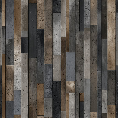 Industrial Wallpaper Concrete Charcoal Gray Removable Wall Decor