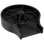 Metal Matte Black Glass Rinser for Kitchen Sink, Cup Washer for Sink, Bottle Washer, Matte Black