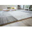 Modern designer Rug Brew Kettle with field pattern in Silver / Grey-38746985