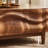 Solid wood tea table with minimalist design