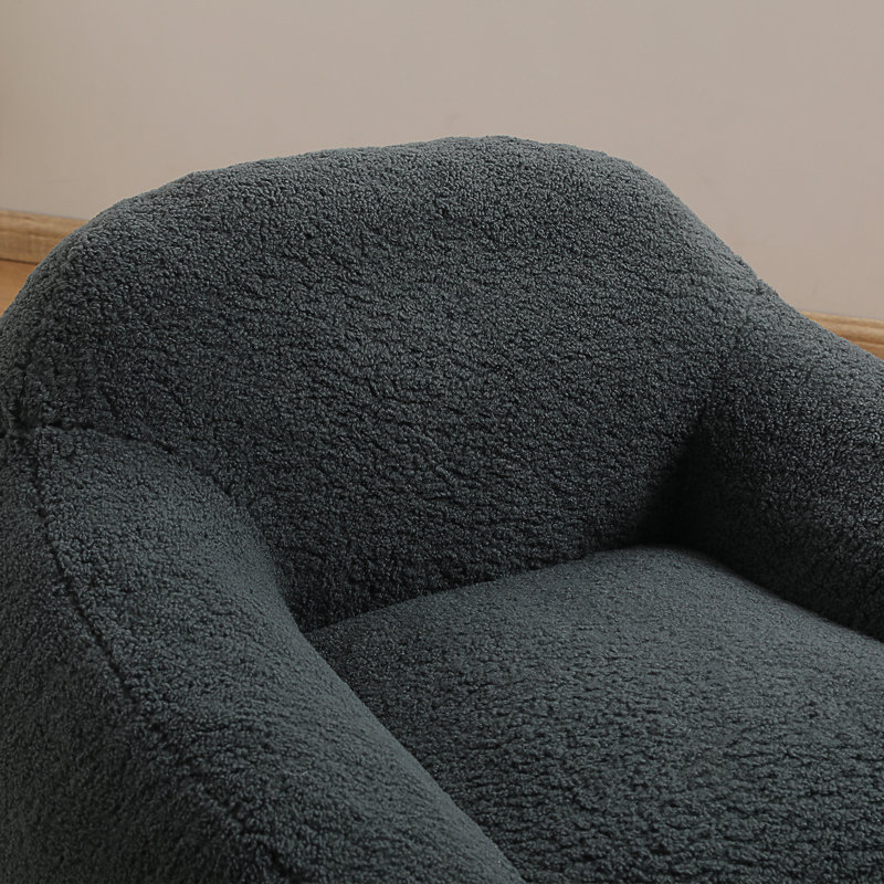 Fauteuil à billes, Ourson gris foncé