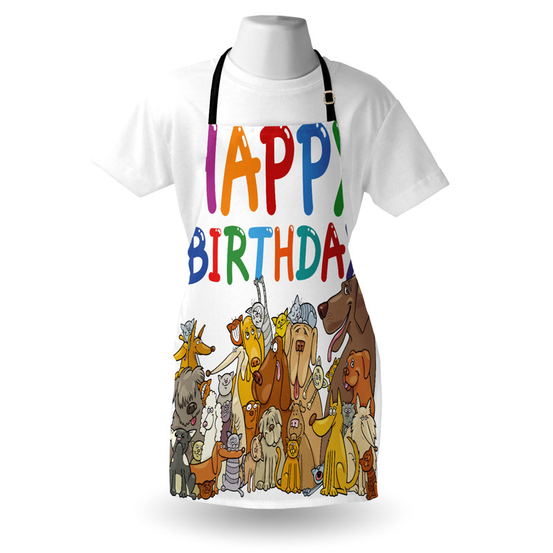Multicolore, tablier The Party Aisle ™ Birthday Party unisexe