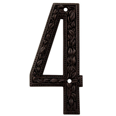 5 po. Numéro de maison San Michele