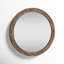 Silverton Solid Wood Round Mirror