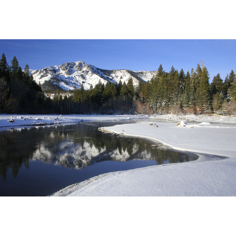 Frady Winter Landscape - Wrapped Canvas Print, 81cm H x 122cm W 3.8cm D