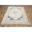 Tapis oriental classique en laine, noué à la main, couleur crème et à motifs floraux, 190 x 282 cm