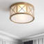Plafonnier encastré tambour 2 lumières Baity-206826095