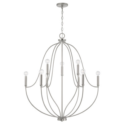 Madison 9 - Light Dimmable Empire Chandelier