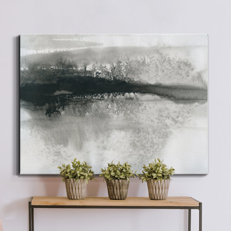 Lake Drama II - impression sur toile tendue, H 18 po x l 12 po x P 1 po