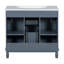 Meuble-lavabo moderne 36 po avec lavabo supérieur-102493541