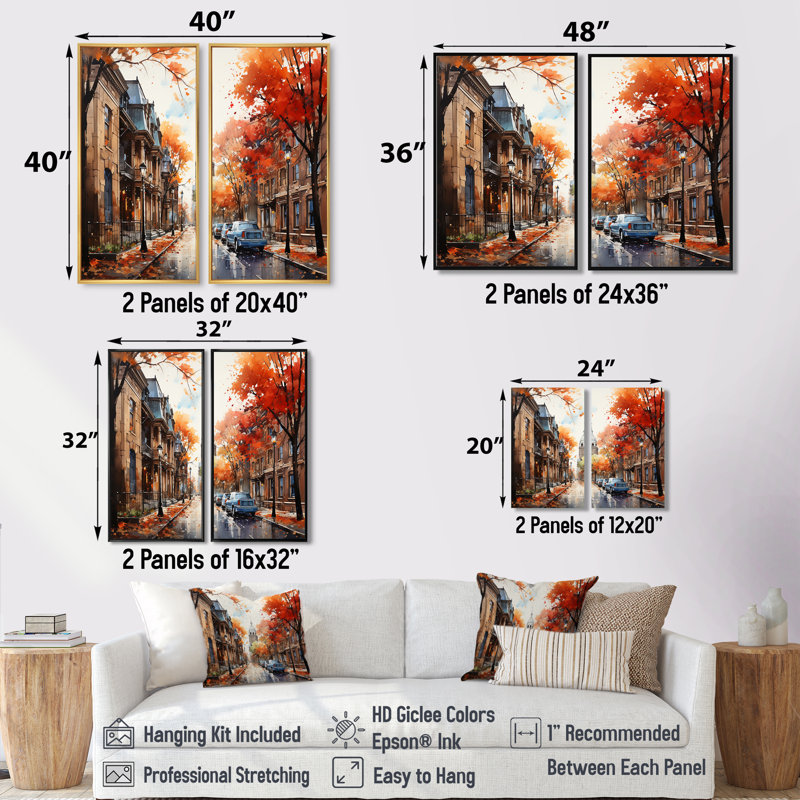 Old Street Boston Views - Cityscapes Boston, impressions sur toile, Impression encadrée flottante, Black, 36" H x 48" W