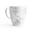 Botanical Leaf Handmade Porcelain Coffee Mug