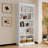 5-Tier Decor Bookshelves with Adjustable Shelves,Storage Organizer for CDs/Books/Movies-1859468061-1863894607