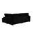 93'' Reversible Modern Upholstered L-Shape Sectional Sofa-371120049