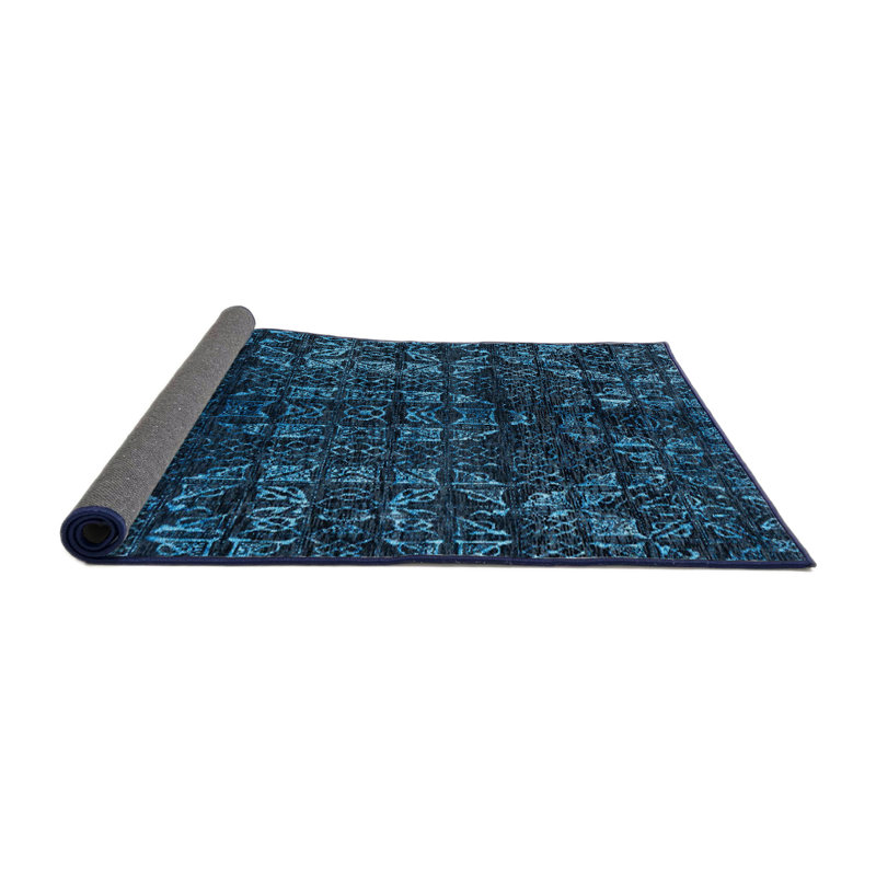 Tapis abstrait moderne 4504, Rond 6 pi