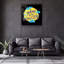 Peinture décorative en verre trempé