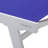 Outdoor Patio Reclining Chaise Lounge with Wheels, Powder-Coated Aluminum Frame and Breathable Sling Mesh, Adjustable Backrest for Poolside and Deck Use-124823790-124823794