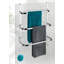Ghayth 54 cm L Towel Rack