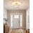 4-Light Semi Flush Mount Ceiling Light Fixture-2023718921