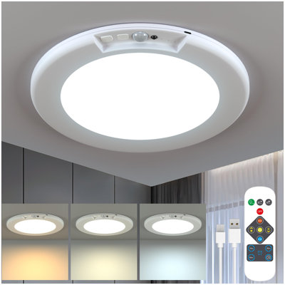 Magnetic Suction Wireless Ceiling Lights,Battery Operated